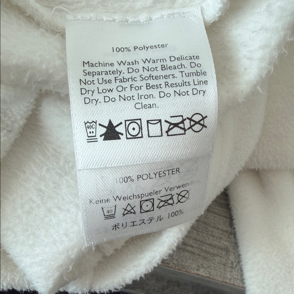 Eddie Bauer Cream Quarter-Zip Fleece - Picture 6 of 6